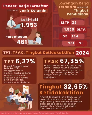 Kondisi Ketenagakerjaan Kabupaten Tanah Bumbu Tahun 2024